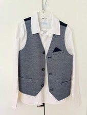 Hemd H&M, Weiß, Gr. 134 und