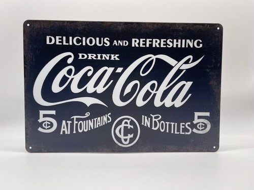 Blechschild coca cola 20x30cm - coca,