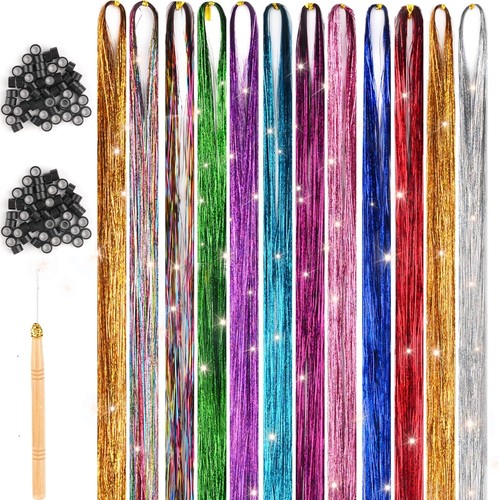Hair tinsel inches haar - hair, tinsel,48