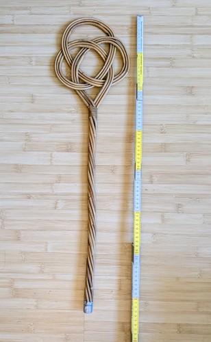 Rattan teppichklopfer - rattan,