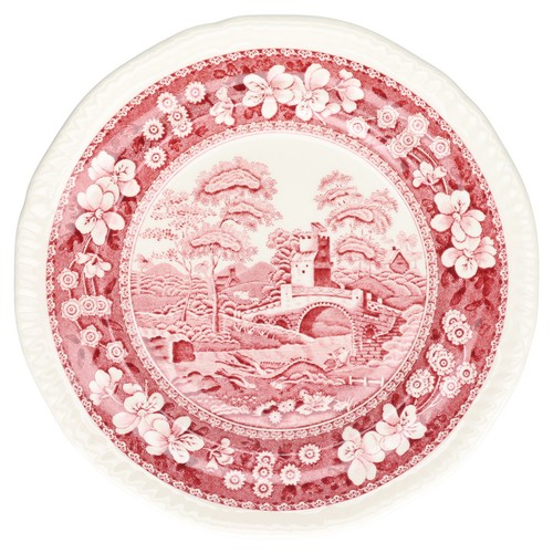 Brotteller spode copeland - copeland, pink