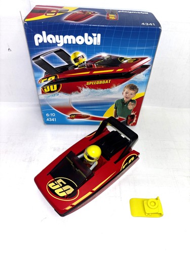 Playmobil 4341 klicky rennboot - klicky,
