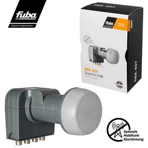 Fuba dek 407 quattro lnb - dek,