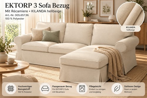 Ikea ektorp sofa bezug mit - bezug,