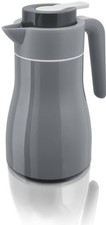 Thermoskanne Allegra 1Liter von enjoy in grau / weiß