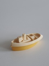Vintage DDR Spielzeug Plastik Schiff Badeboot Boot Dampfer RAR !!!