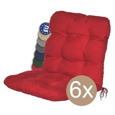 6er Set Sitzkissen Polster