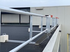 20 Meter RSS Seitenschutz | Dachrandsicherung Flachdach | Absturzsicherung