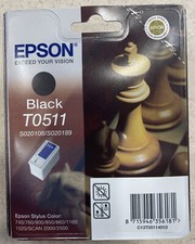 Epson T0511 Tinte black für