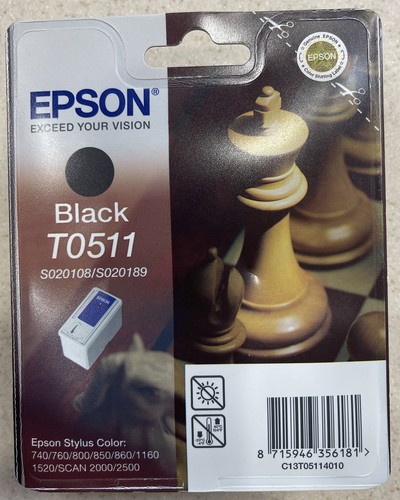 Epson t0511 tinte black - epson,