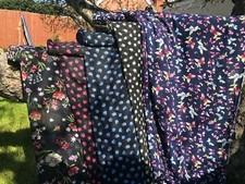 floral bedruckter Chiffonstoff