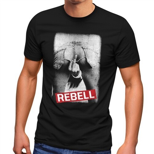 Herren shirt rebell - herren, t-shirt