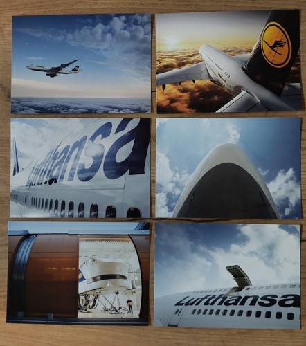 Lufthansa postkarten - lufthansa,