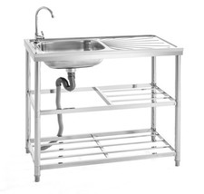Mobiler Waschtisch Spültisch