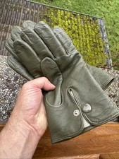 Handschuhe Leder Oliv BGS