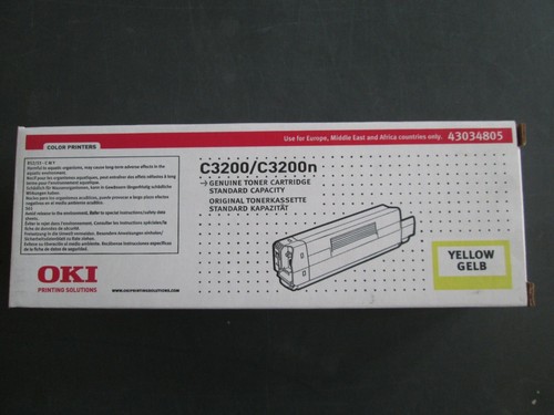 Oki 43034805 toner yellow für - toner,