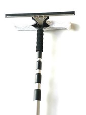 MAMMOP  Teleskopstiel 4m Kombi Fensterwischer 30cm & Fensterabzieher 35cm
