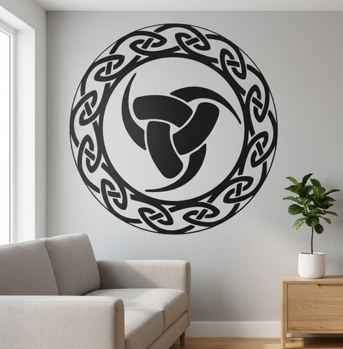 Wandtattoo triskele keltischer - wandtattoo,