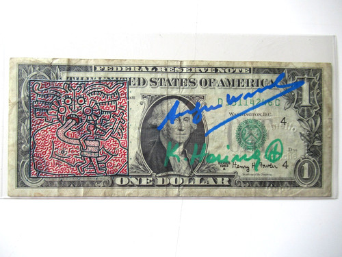 Warhol haring 1us - b), haring: