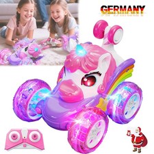 Ferngesteuertes Auto Mädchen ab 3-6 J Auto Spielzeug Einhorn Geschenk Mädchen DE