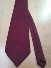 70er Jahre Vintage Krawatte, weinrot