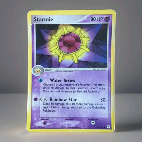 Starmie reverse holo pokemon - reverse,