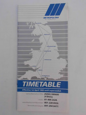 SYSTEM TIMETABLE METROPOLITAN