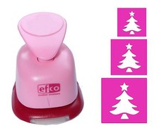 Motiv-Stanzer Tanne Weihnachtsbaum Weihnachten, S - L Auswahl, Efco Punch 137