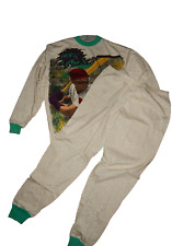 Mister J. Retro Schlafanzug Shorty Pyjama Lang Baumwolle Jersey  XL/54