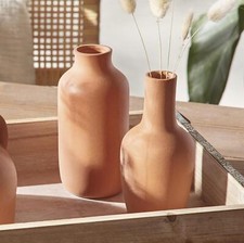 Terracotta blumenvase vase - blumenvase,