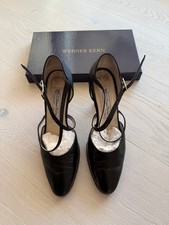 Werner Kern Tanzschuhe Gr. 38 bzw. Gr. 5 komplett aus Leder neuwertig