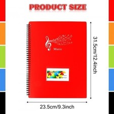 Notenmappe A4 Schwarz