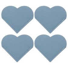 Ecke Lesezeichen 4stk Niedliche Buchzeichen Papier Seitenmarker Clip PU Leder #7