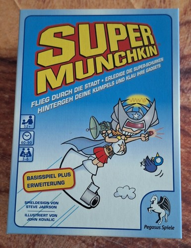 Super munchkin basisspiel - super, (basisspiel