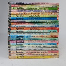 22 Goosebumps R.L.Stine 1990s