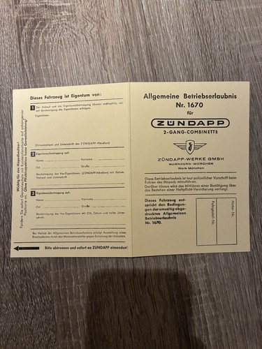 Zündapp combinette 423 - zündapp,