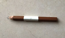 GRAF VON FABER CASTELL - 3x BLEISTIFT B ZEDERNHOLZ MIT KANNELIERUNG + BANDEROLE