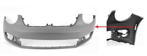 Frontstoßstange für - , vw