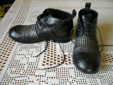 Rundholz,Knöchelschuhe/Schuhe,Sneaker,Gr.37,Schwarz m.Print,Lagenlook,Traumteil