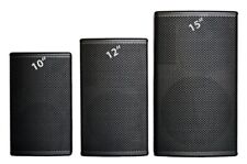 38cm/15" 2-Wege Bassreflex LeerGehäuse 15mm Multiplex  PA-Version 1,4" HORN