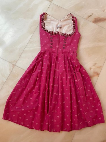 Lodenfrey dirndl pink - lodenfrey, mit