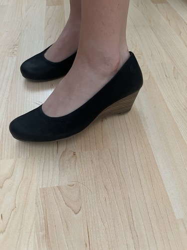 Keilabsatz pumps schwarz - keilabsatz,
