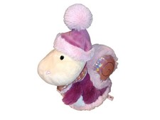 Nici 49314 Cosy Winter Schnecke Soa rosa ca 22 cm Plüschtier Stoff Kuscheltier