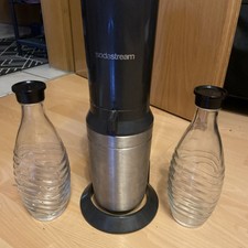 Sodastream Mit 2 Flaschen aus Glas