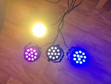 4x Eurolite LED Party TCL Spot RGBW DMX PAR-Scheinwerfer 