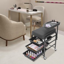 Rollen Pediküre Trolley Cart Aufbewahrung Schrank Pediküre Wagen Fußstütze Stand