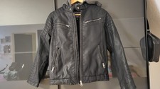 Kunstlederjacke Jungen Gr 152.Neu ,Schwarz