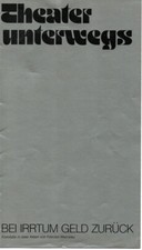 Programmheft/Theater - Bei Irrtum Geld zurück mit Lia Wöhr, Dieter Henkel u...  