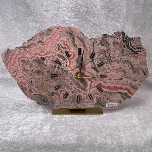 Rhodochrosit tischuhr - rhodochrosit,
