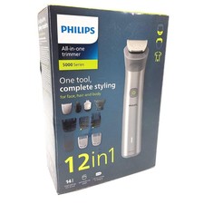Philips Trimmer Bartpflege Multigroom Serie 5000 Bartschneider Präzision Pflege 